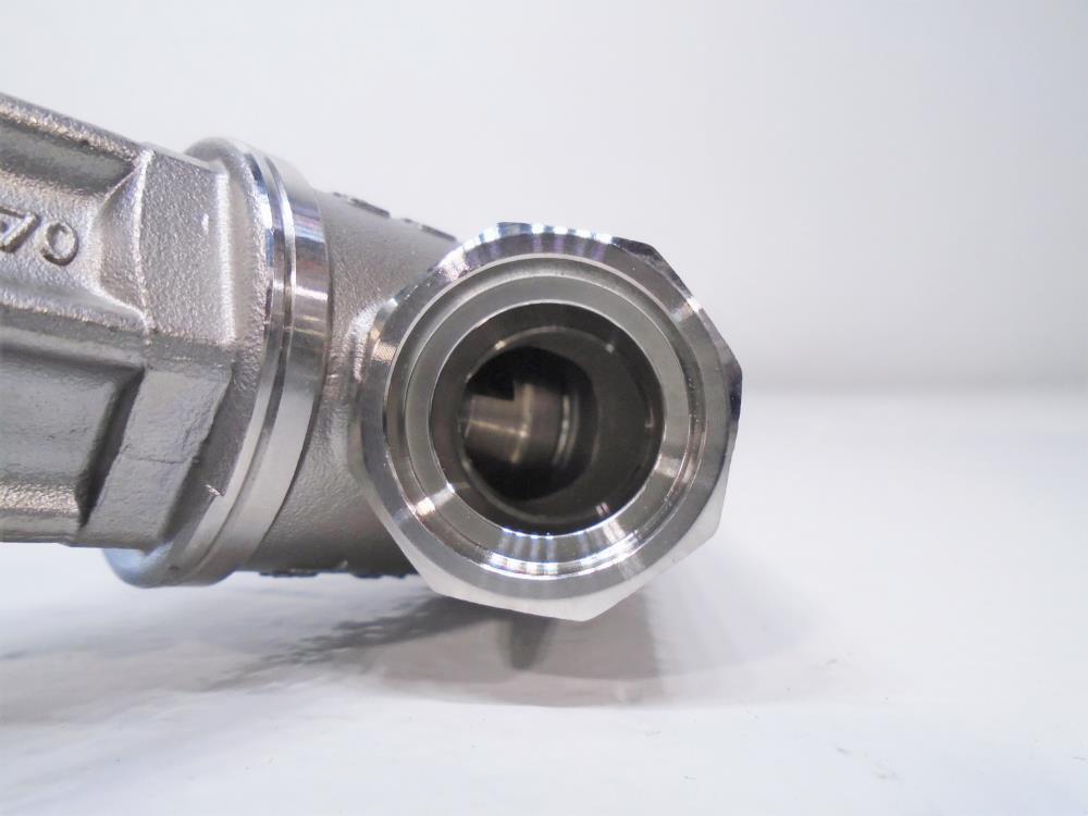 Spirax Sarco 1/2" Socketweld Piston Actuated Valve, Stainless, PF64G-2BD